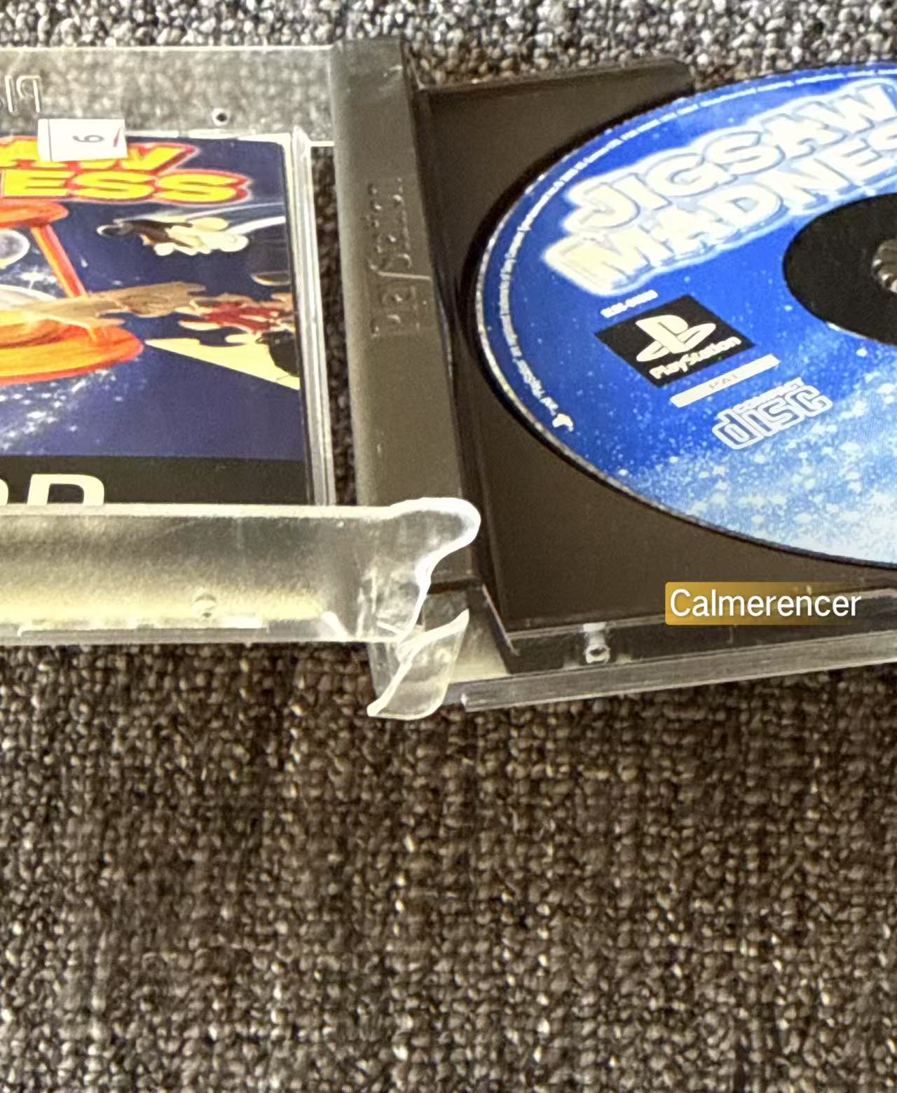 Jigsaw Madness - Sony Playstation One (PS1) Game