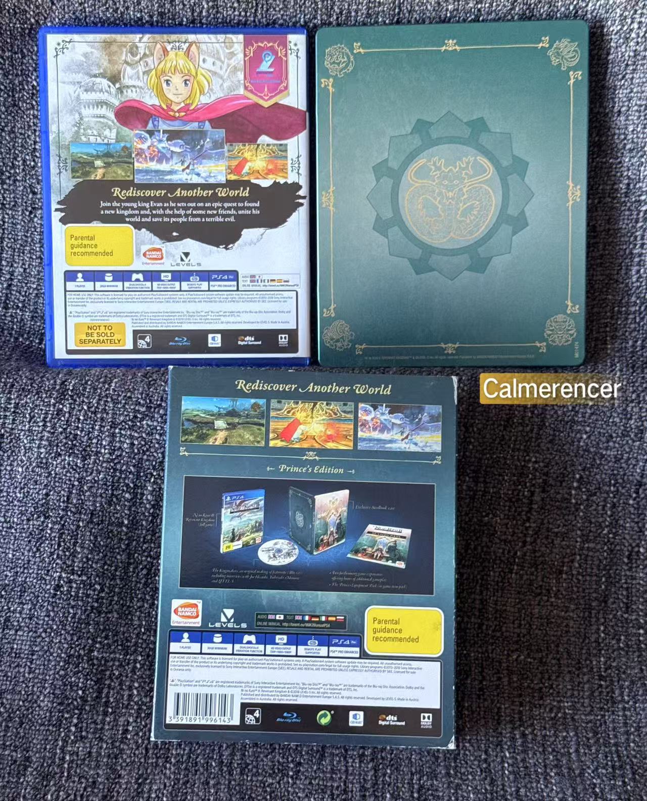 Ni No Kuni 2 Revenant Kingdom Princes Edition Sony Playstation 4 (PS4) Game