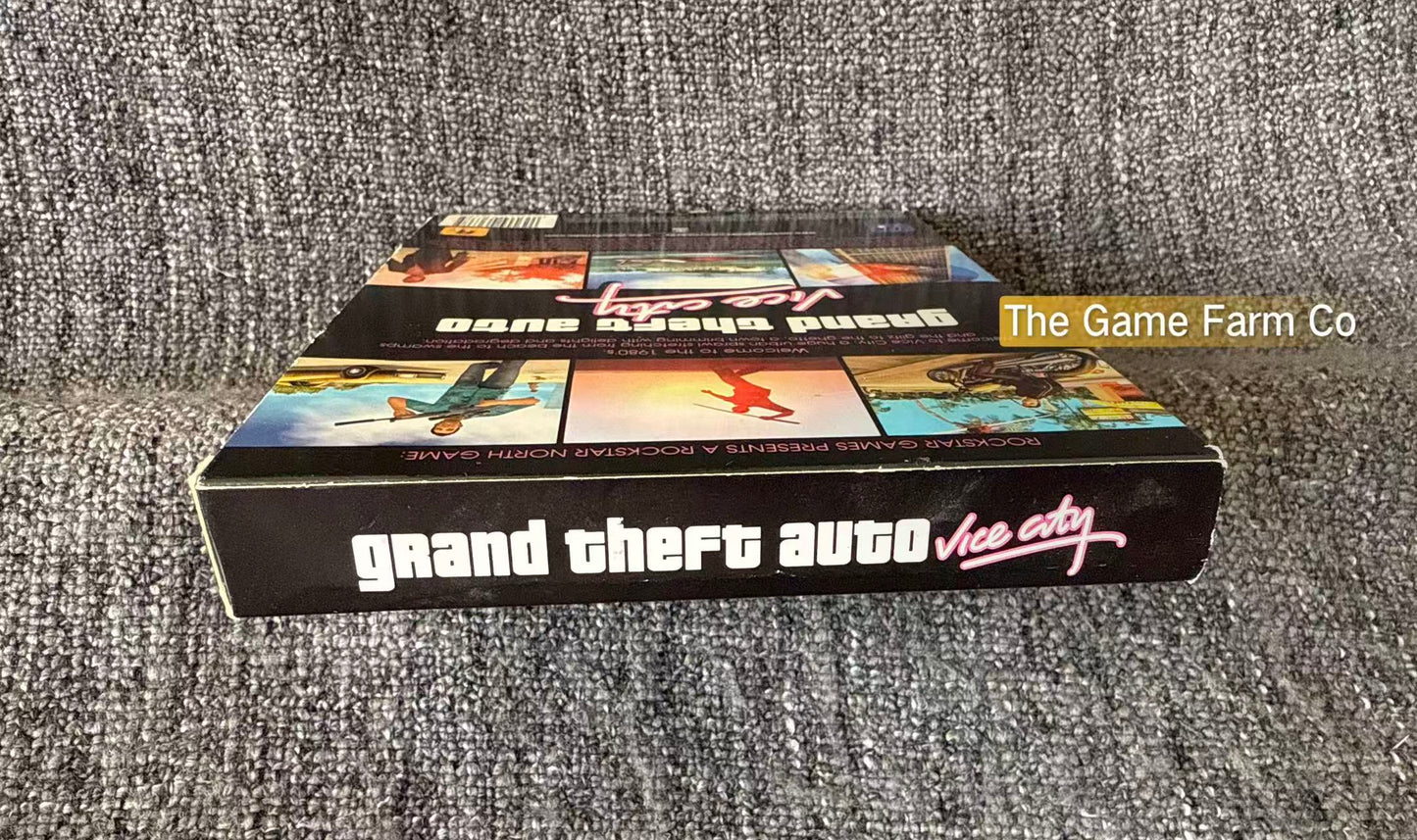 Grand Theft Auto Vice City Boxed Game - PC - CD ROM - Big Box