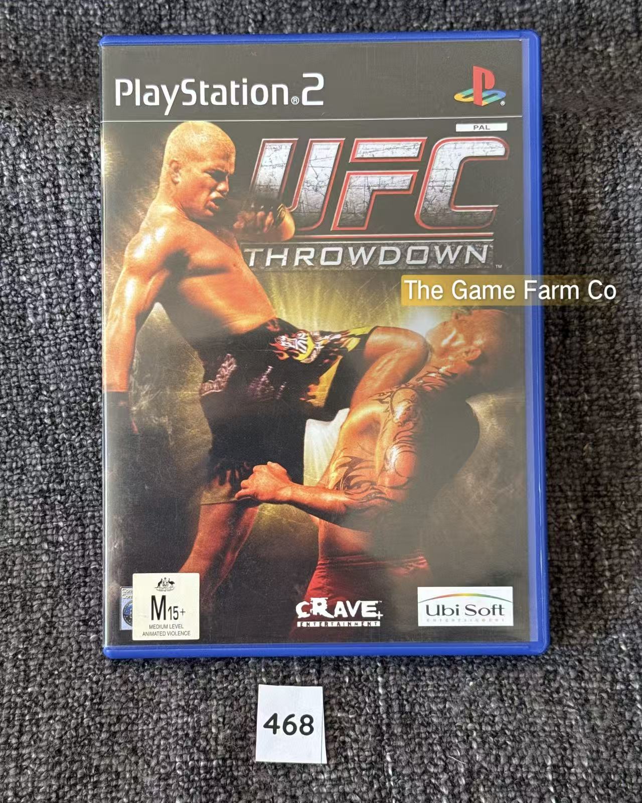 UFC: Throwdown PS2 Physical Game CIB PAL Tested Used