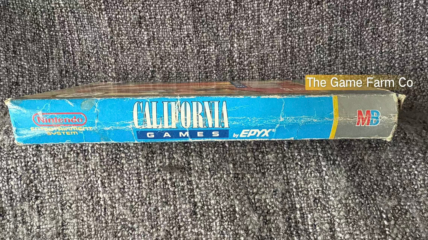 California Games Boxed Game - Nes - Nintendo / Entertainment System - Pal Version