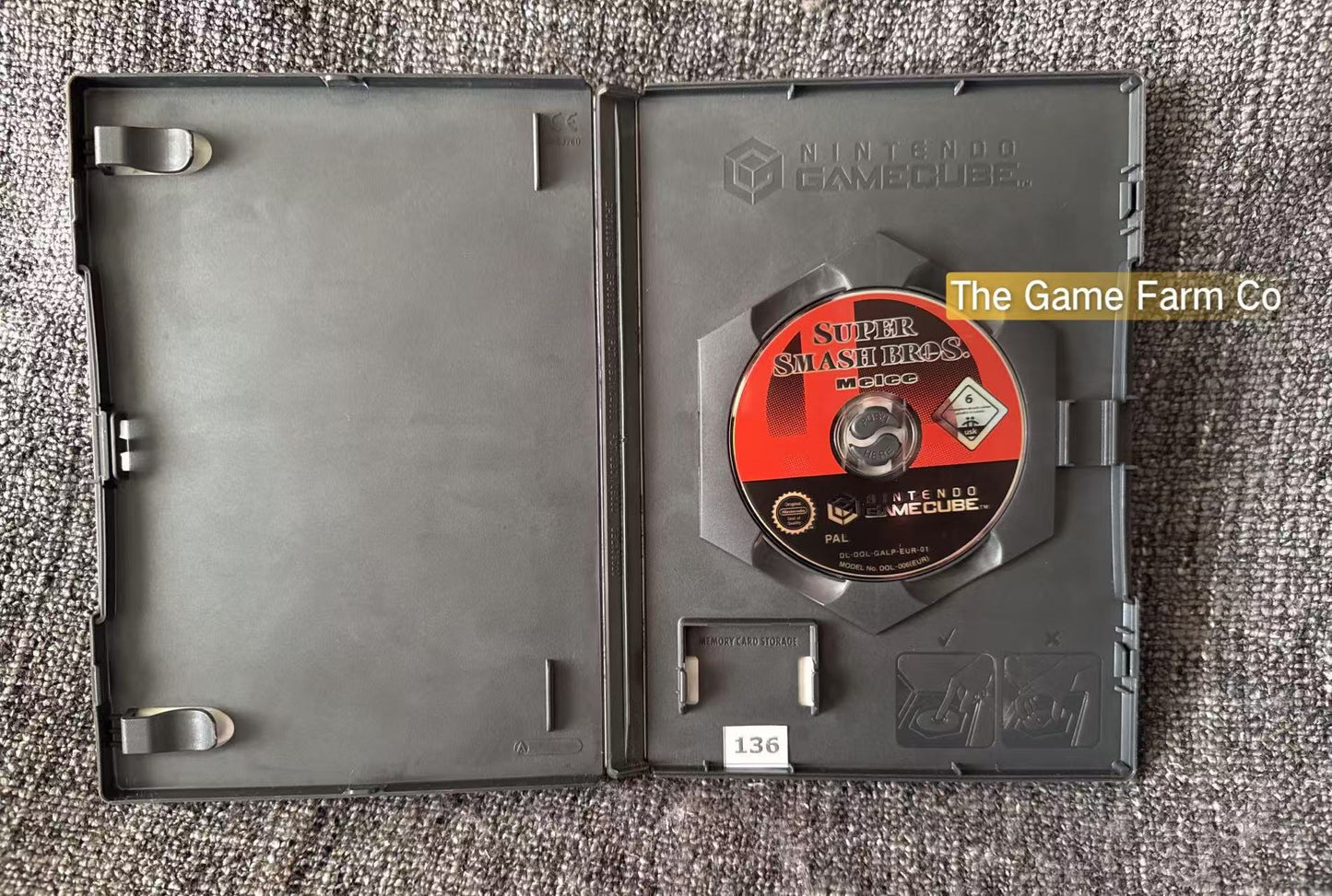 Super Smash Bros Melee Game - Missing manual - Nintendo Gamecube - Pal Version