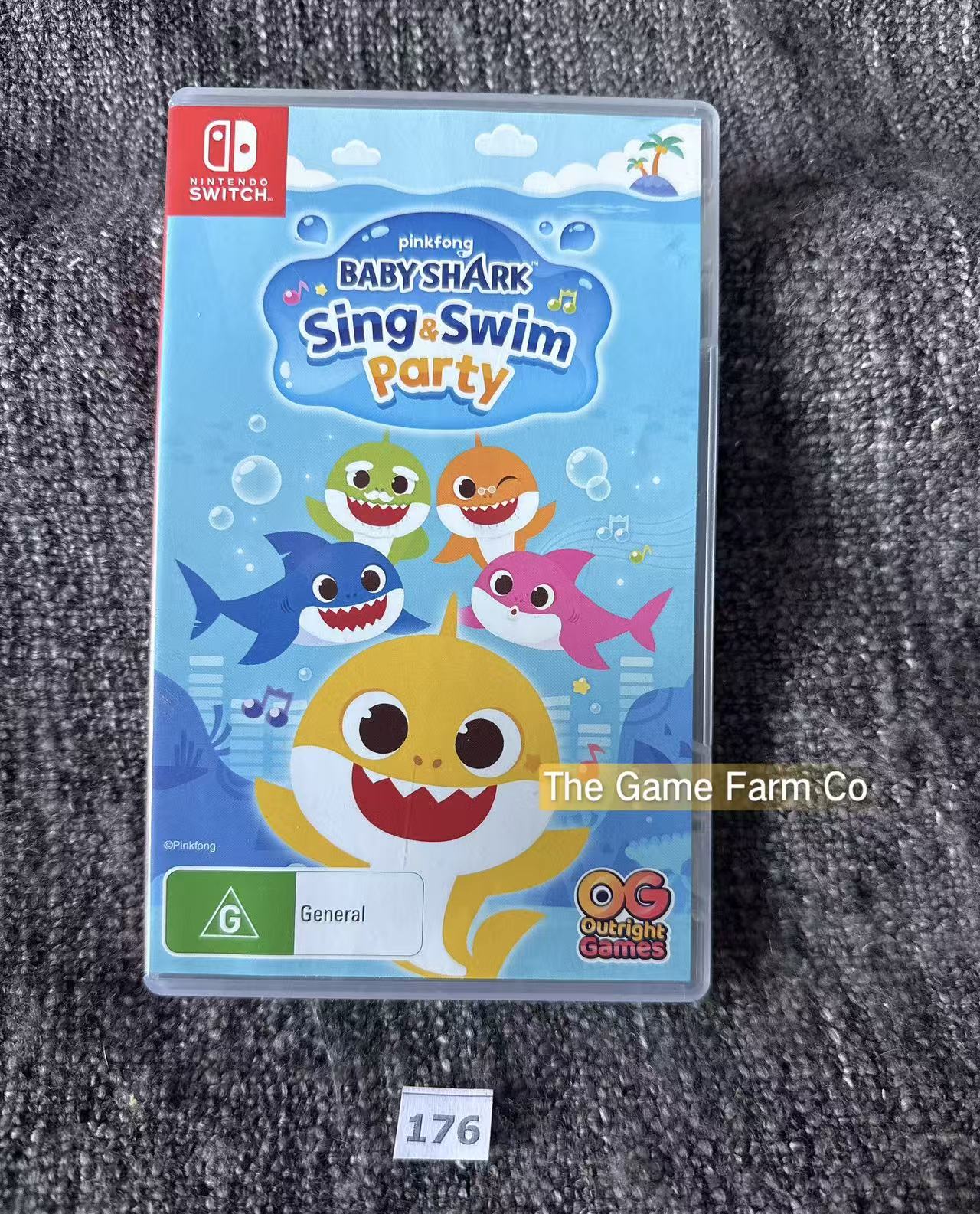 Baby Shark Sing & Swim Party (Nintendo Switch) Complete CIB Physical PAL