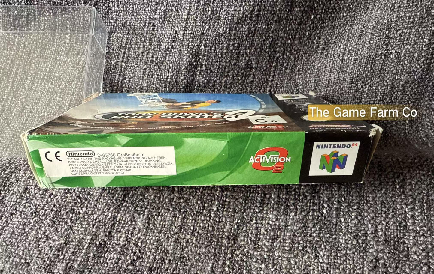 Tony Hawk's Pro Skater 2  Game Boxed - Nintendo 64 / N64 - Pal Version
