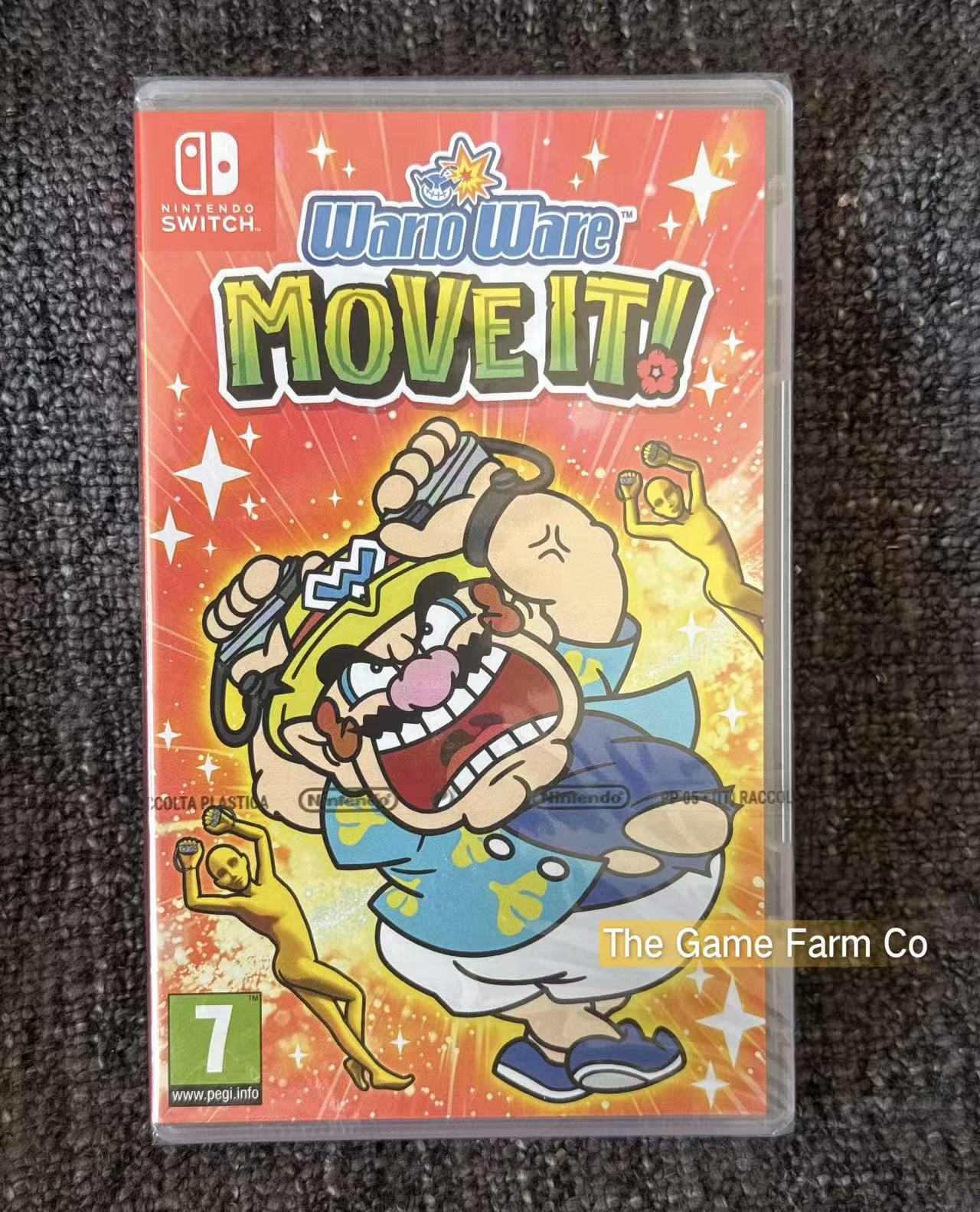 WarioWare: Move It! Nintendo Switch Brand New and Sealed Physical Game