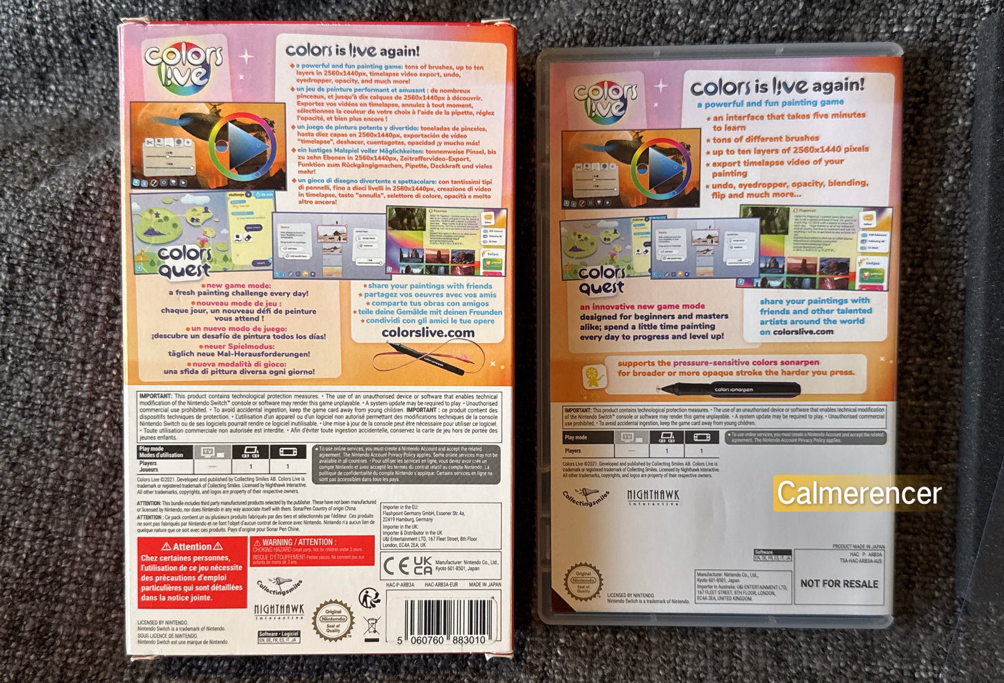 Colors Live  Switch Game  - Nintendo