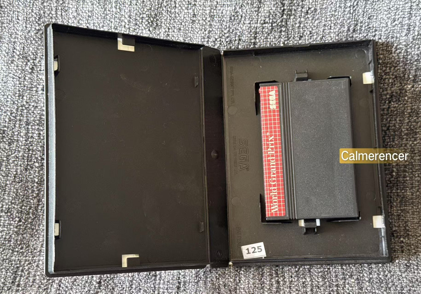 World Grand Prix Game - No manual - Sega Master System