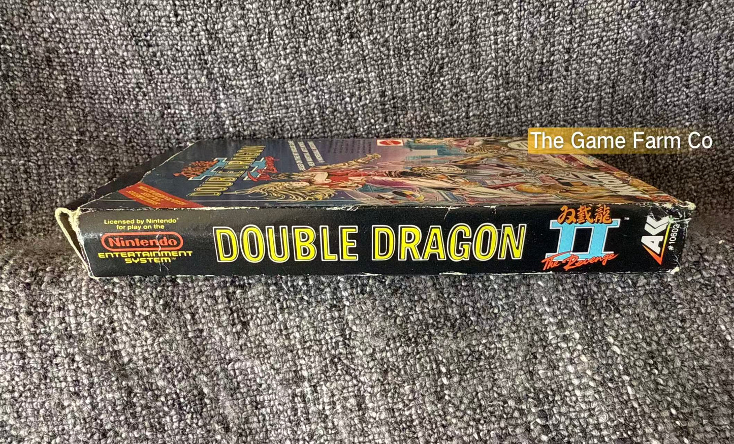 Double Dragon II 2 Boxed Game - Nes - Nintendo / Entertainment System - Pal Version