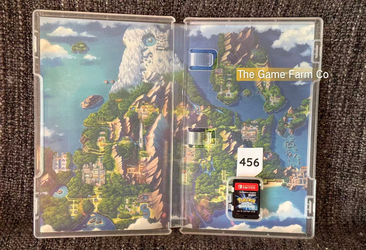 Pokémon Brilliant Diamond Nintendo Switch Physical Game CIB PAL Tested Used