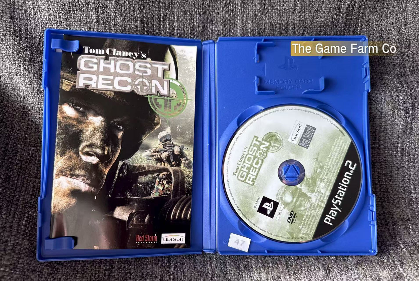 Tom Clancy's Ghost Recon Game- Sony PlayStation 2 (PS2)