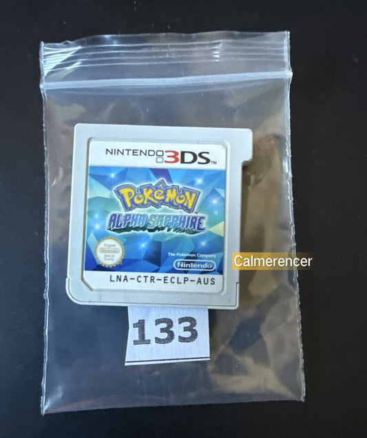 Pokemon Alpha Sapphire Game - No case Nintendo 3DS
