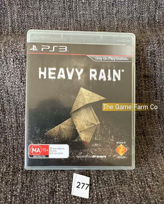 Heavy Rain Game - PS3 - Sony Playstation 3