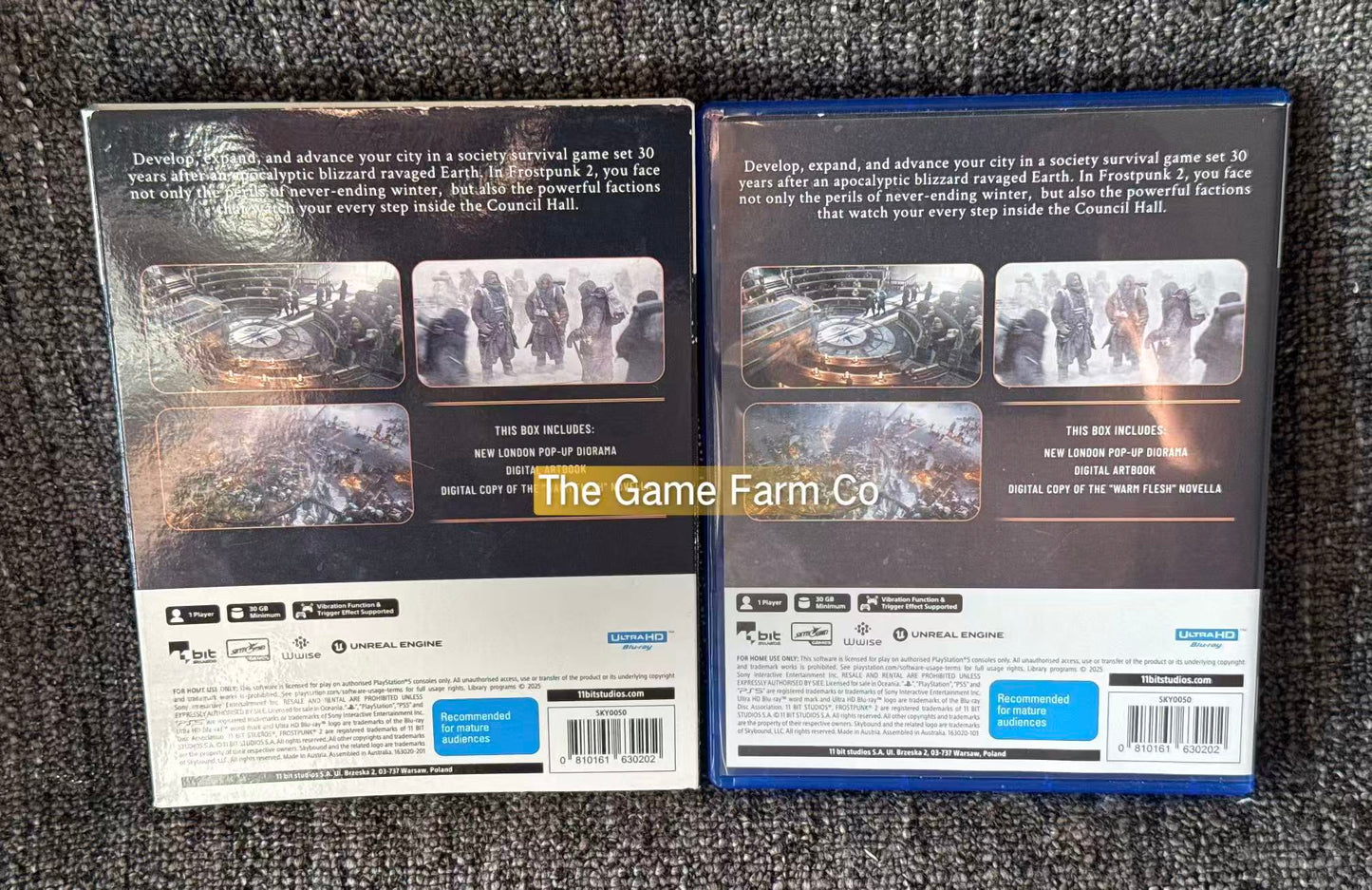 Frostpunk 2: Icebreaker Edition Sony PlayStation 5 Complete PAL Tested Used