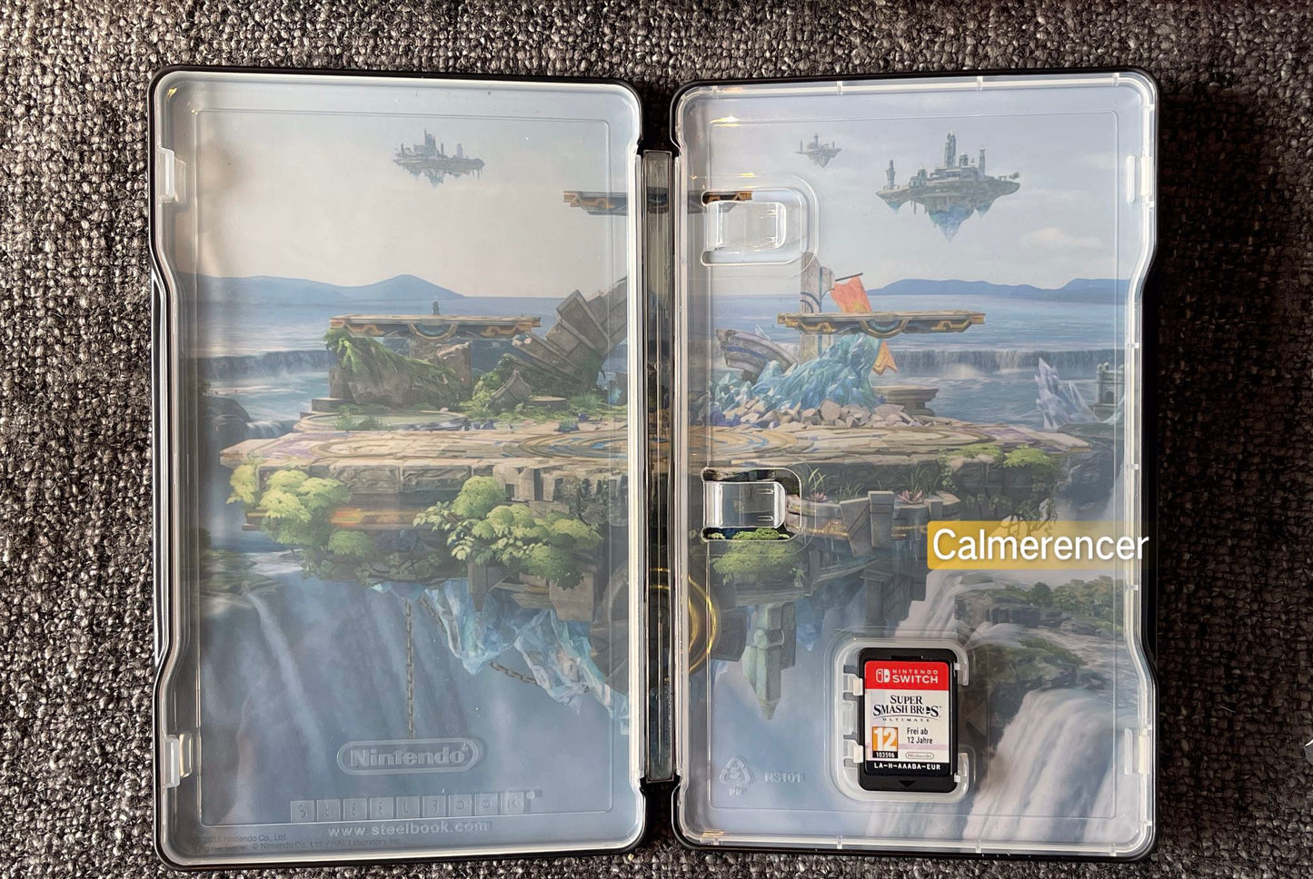 Super Smash Bros Ultimate Limited Edition Combo with Controller & Steel Case Switch Game  - Nintendo
