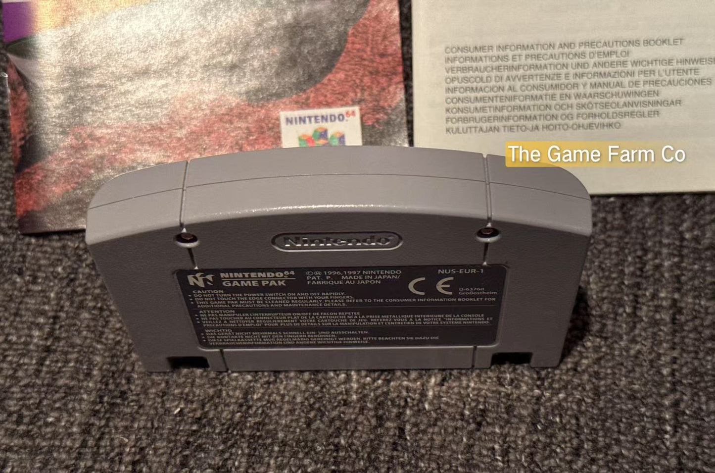 Top Gear Rally Game Boxed - Nintendo 64 / N64 - Pal Version