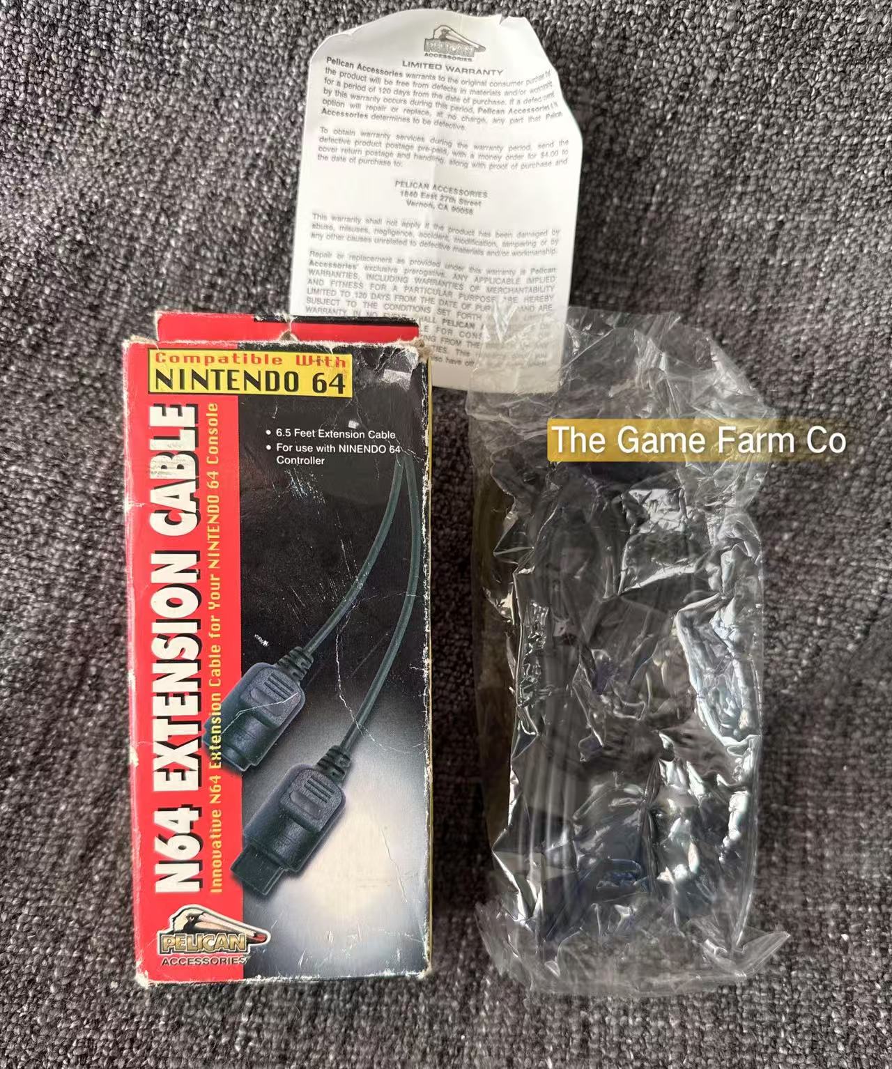 Genuine Controller Extension Adapter boxed Nintendo 64 (N64)