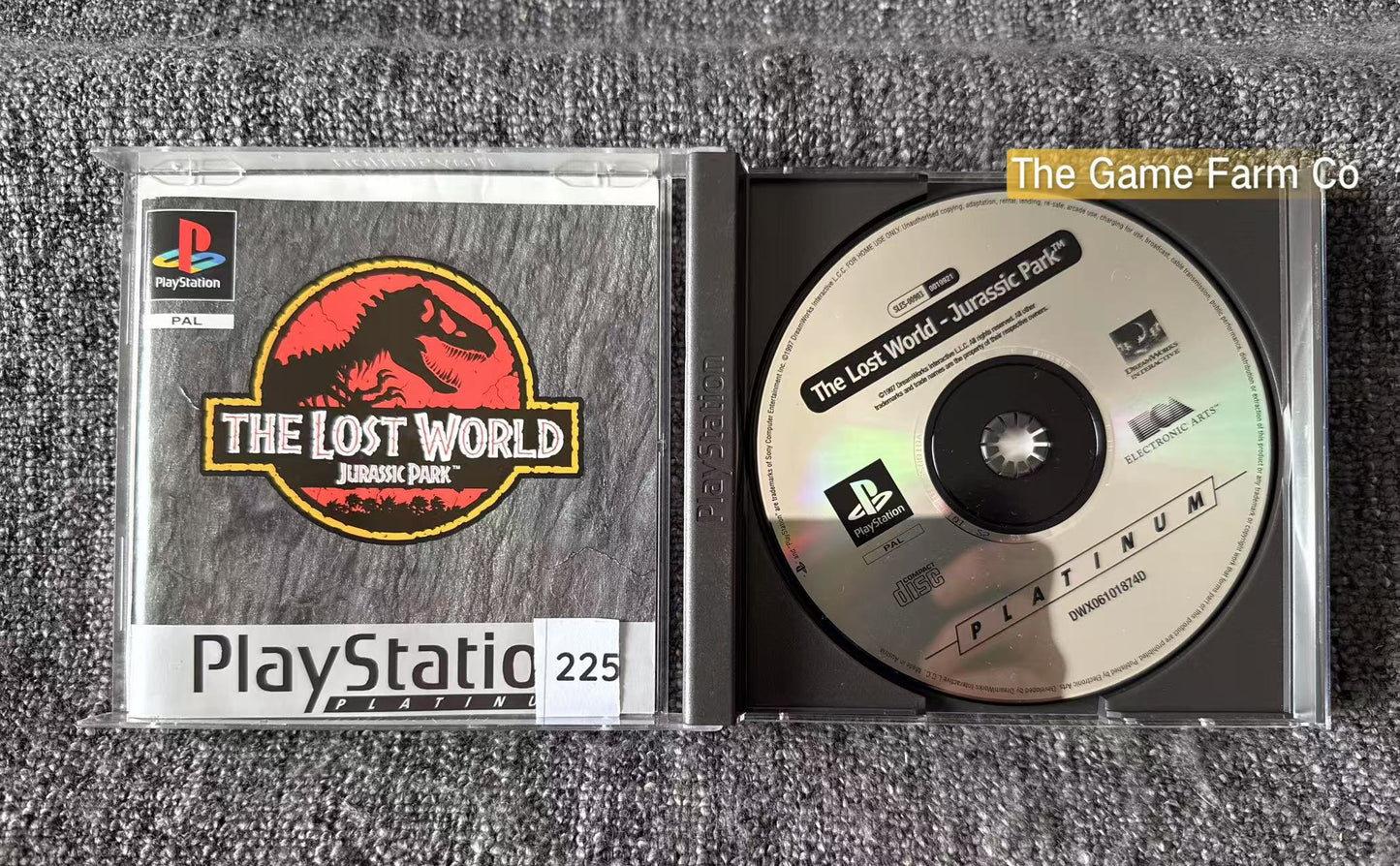 The Lost World Jurassic Park - Sony Playstation One (PS1) Game