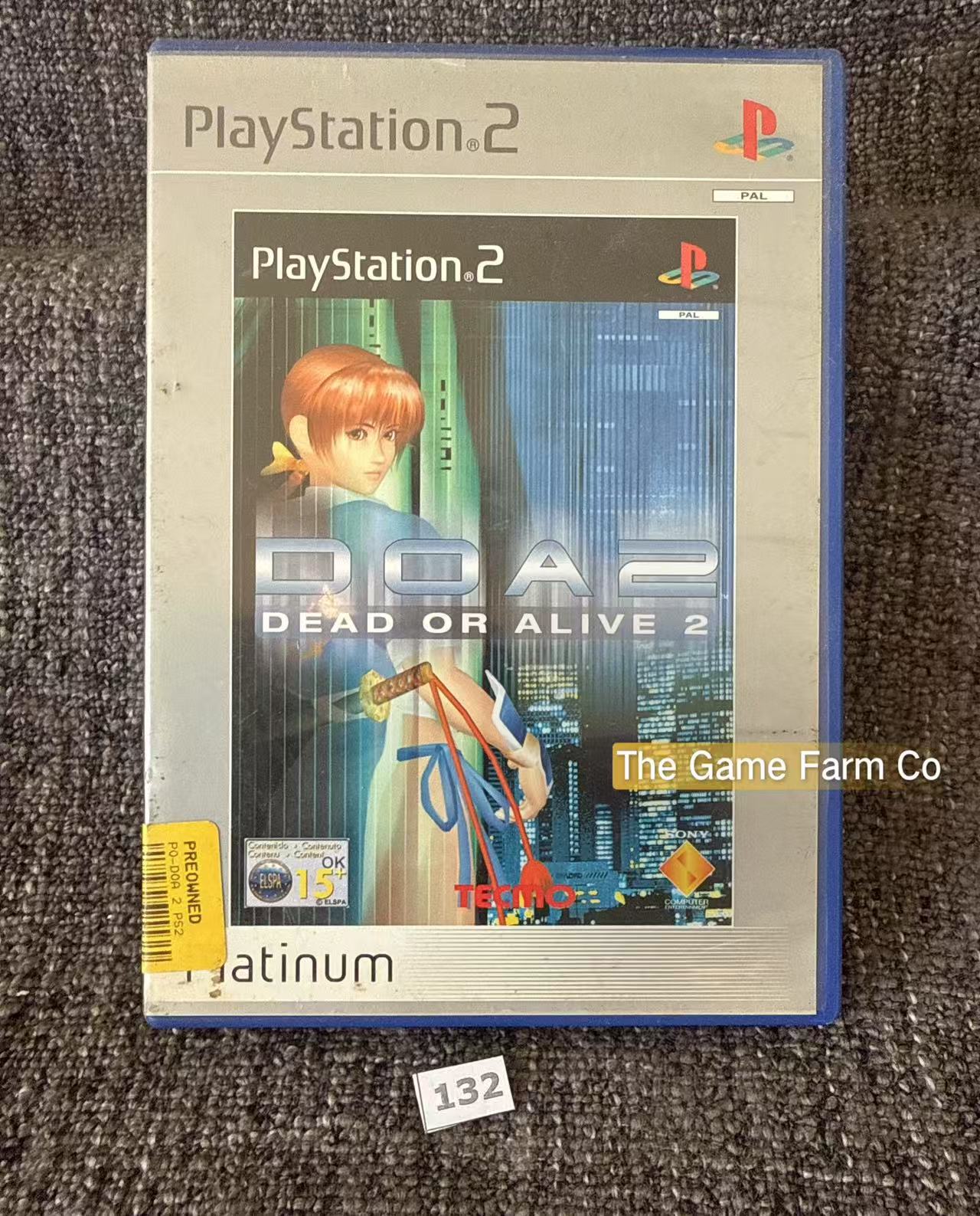 Dead Or Alive 2 Game- Sony PlayStation 2 (PS2)