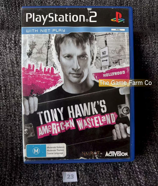 Tony Hawk's American Wasteland Game- Sony PlayStation 2 (PS2)
