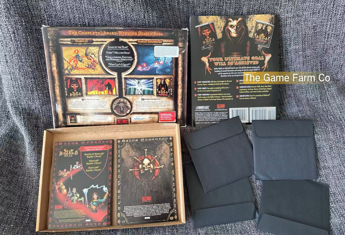 Diablo II 2 PC Battle Chest In Excellent Condition - Computer - Big Box