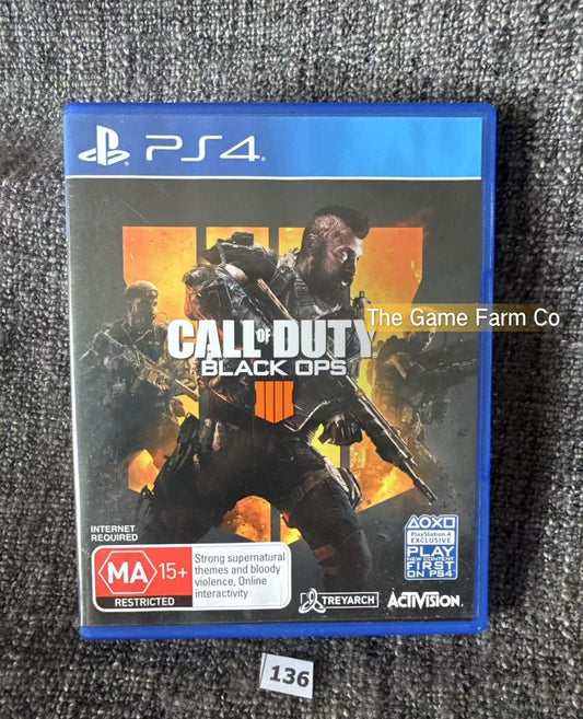 Call Of Duty Black Ops llll 4 - Sony Playstation 4 (PS4) Game