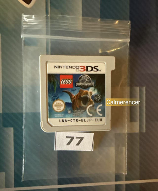 Lego Jurassic World Game - No case Nintendo 3DS