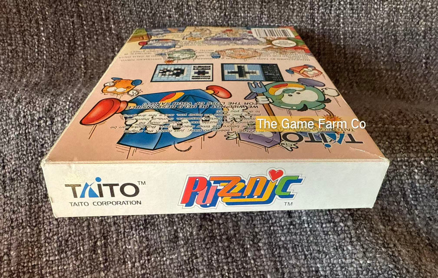 Puzznic Boxed Game - Nes - Nintendo / Entertainment System - Pal Version