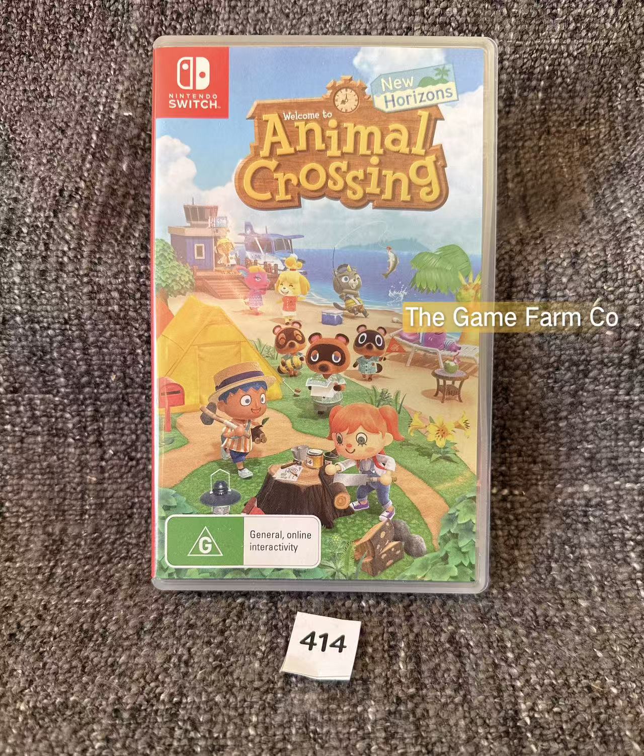 Animal Crossing New Horizons Nintendo Switch Physical Game Cartridge PAL Tested Used