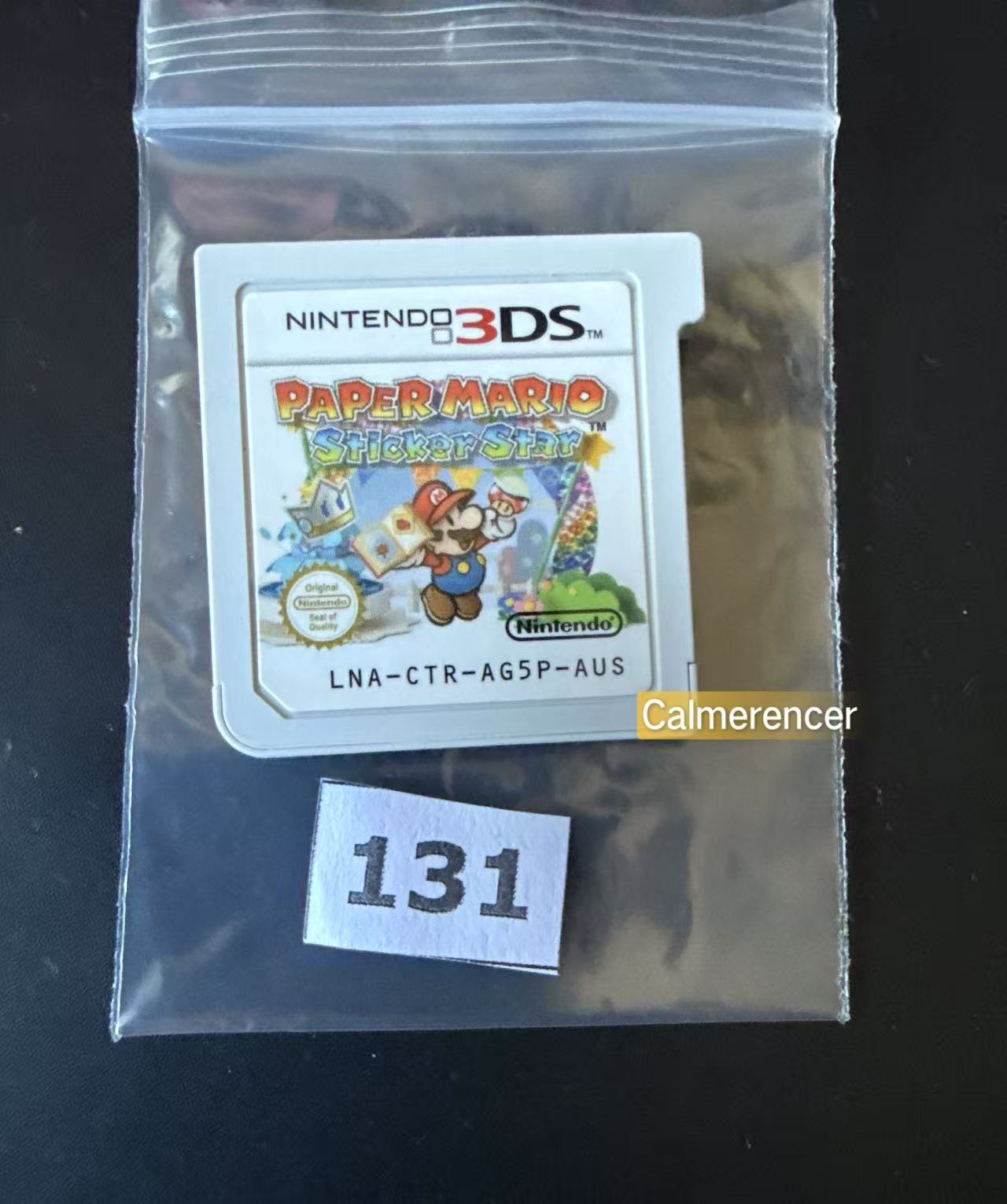 Paper Mario Sticker Star  Game - No case Nintendo 3DS