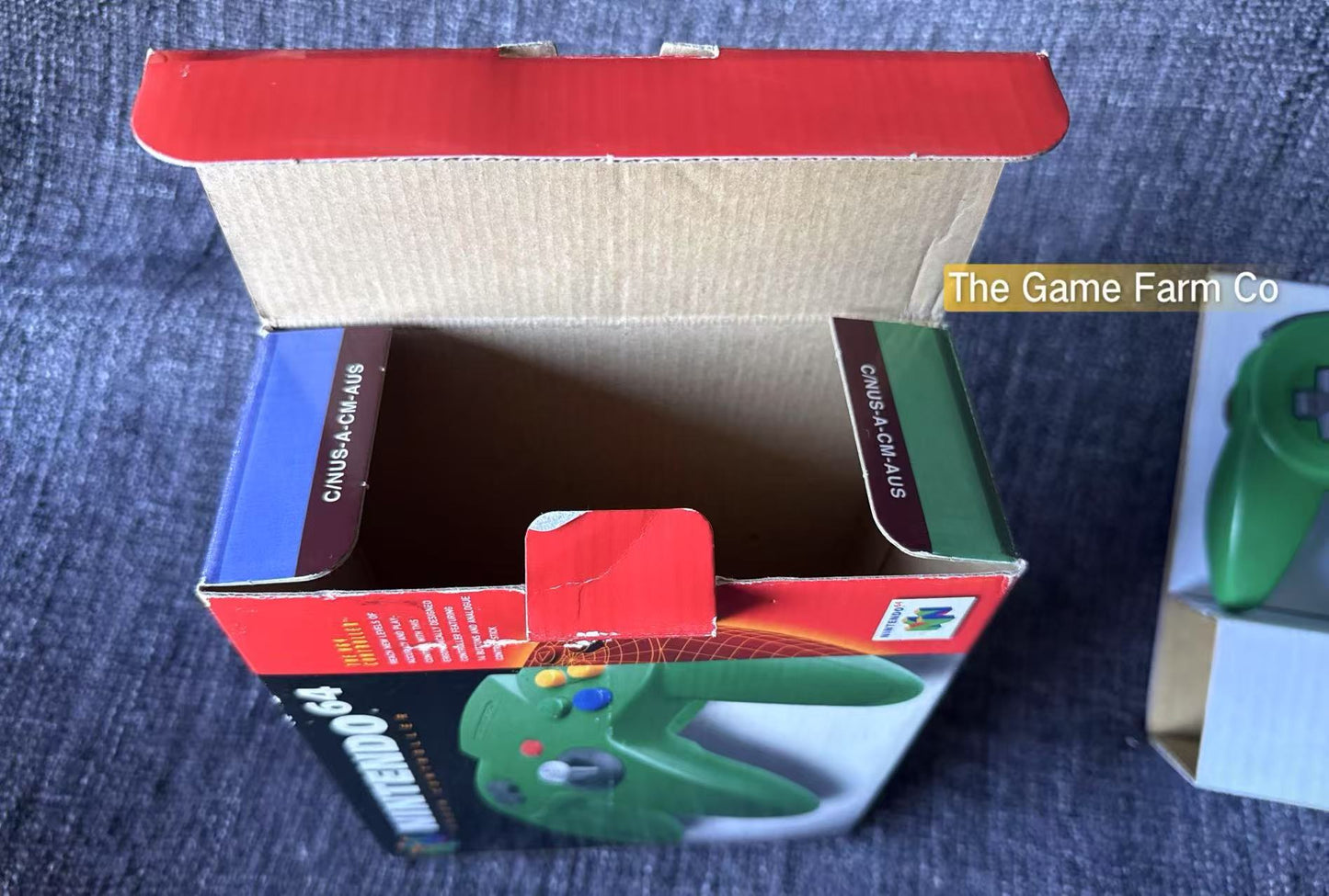 All Genuine boxed Green N64 controller (Nintendo)