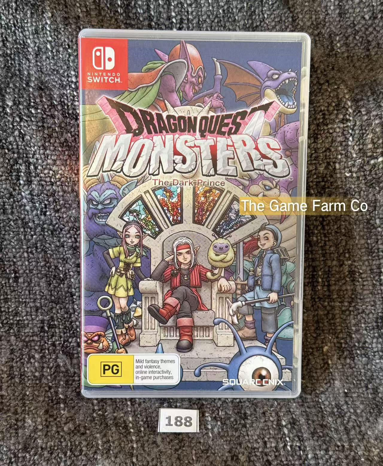 Dragon Quest Monsters: The Dark Prince (Nintendo Switch) Complete CIB Physical Cartridge PAL