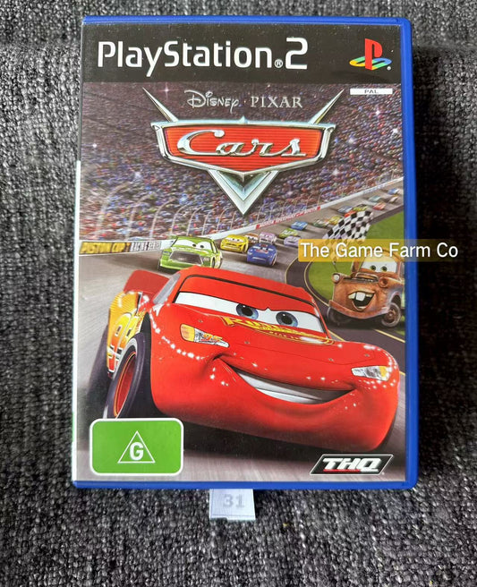 Cars Game- Sony PlayStation 2 (PS2)