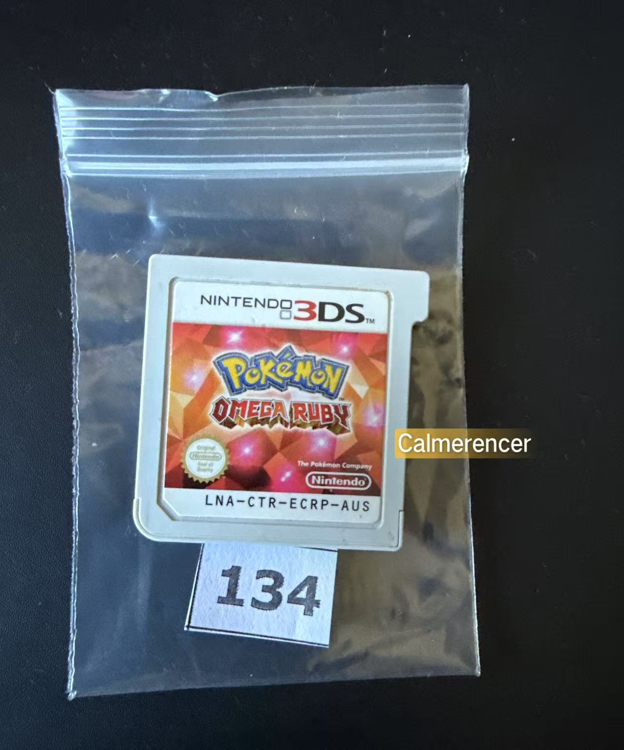 Pokemon Omega Ruby Game - No case Nintendo 3DS