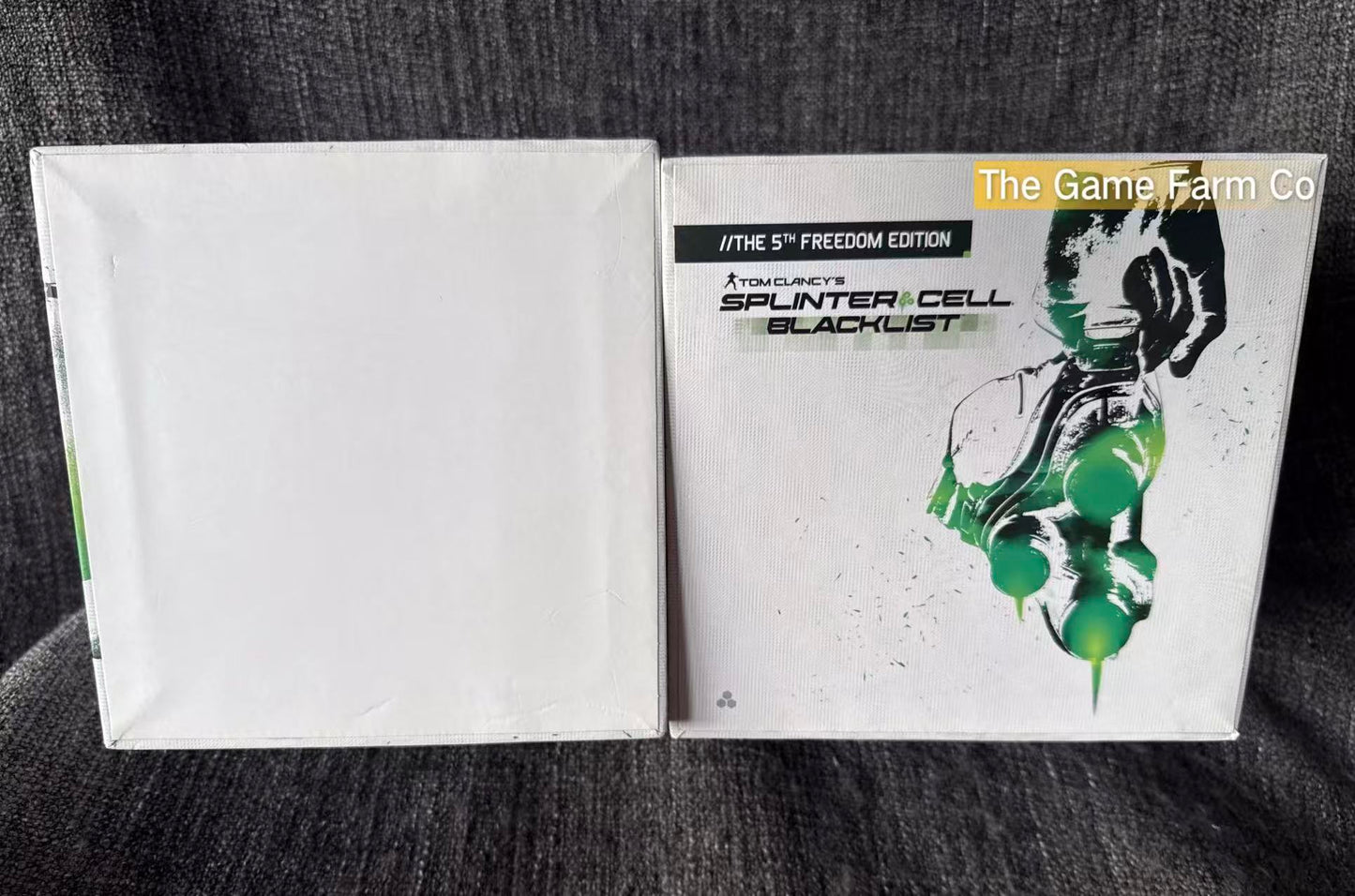 Tom Clancy's Splinter Cell Blacklist Sam FIsher Desert Suit Statue / Figure The 5th Freedom edition- Xbox 360 Game