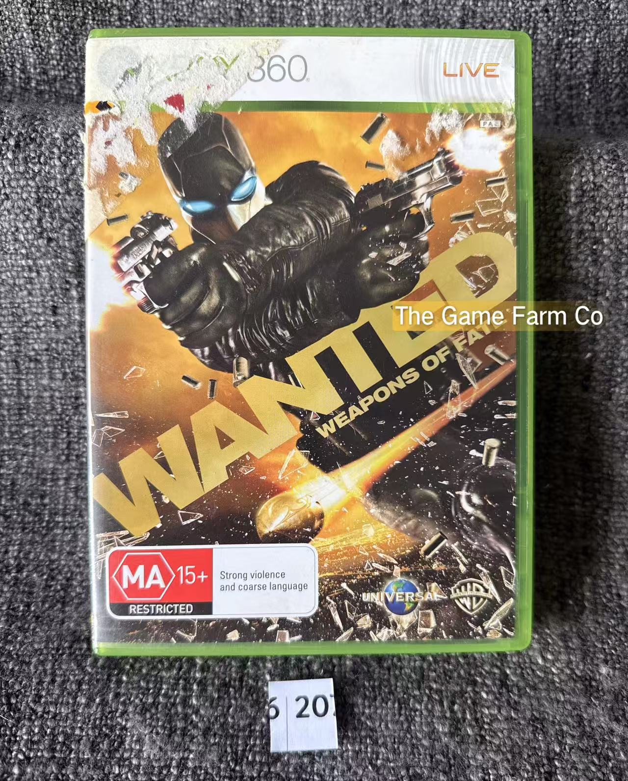 Wanted Weapons Of Fate - Xbox 360 Game