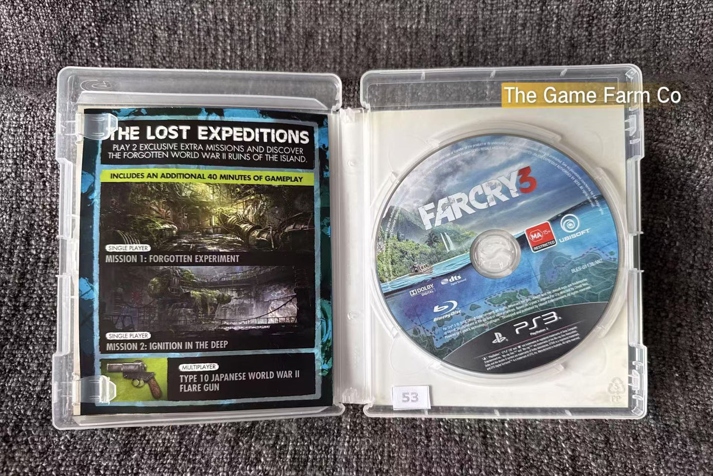Far Cry 3 Game - PS3 - Sony Playstation 3