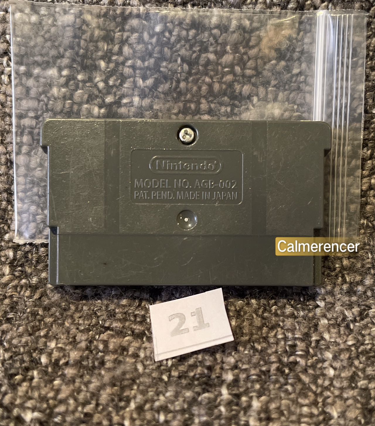 The Legend Of Zelda The Minish Cap Game -Nintendo Gameboy Advance Cart GBA - Pal Version