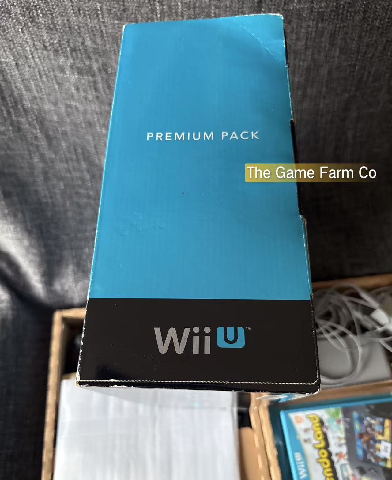 Nintendo Wii U Console Black Premium Pack 32GB Boxed Nintendo Land Bundle In Box