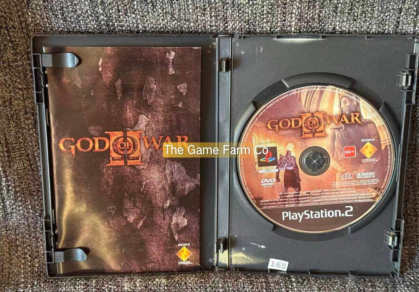 God of War Sony PlayStation 2 Complete PAL Tested Used