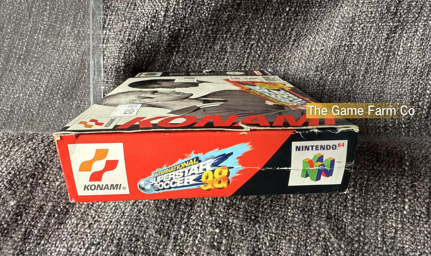 International Superstar Soccer 64 Game Boxed - Nintendo 64 / N64 - Pal Version