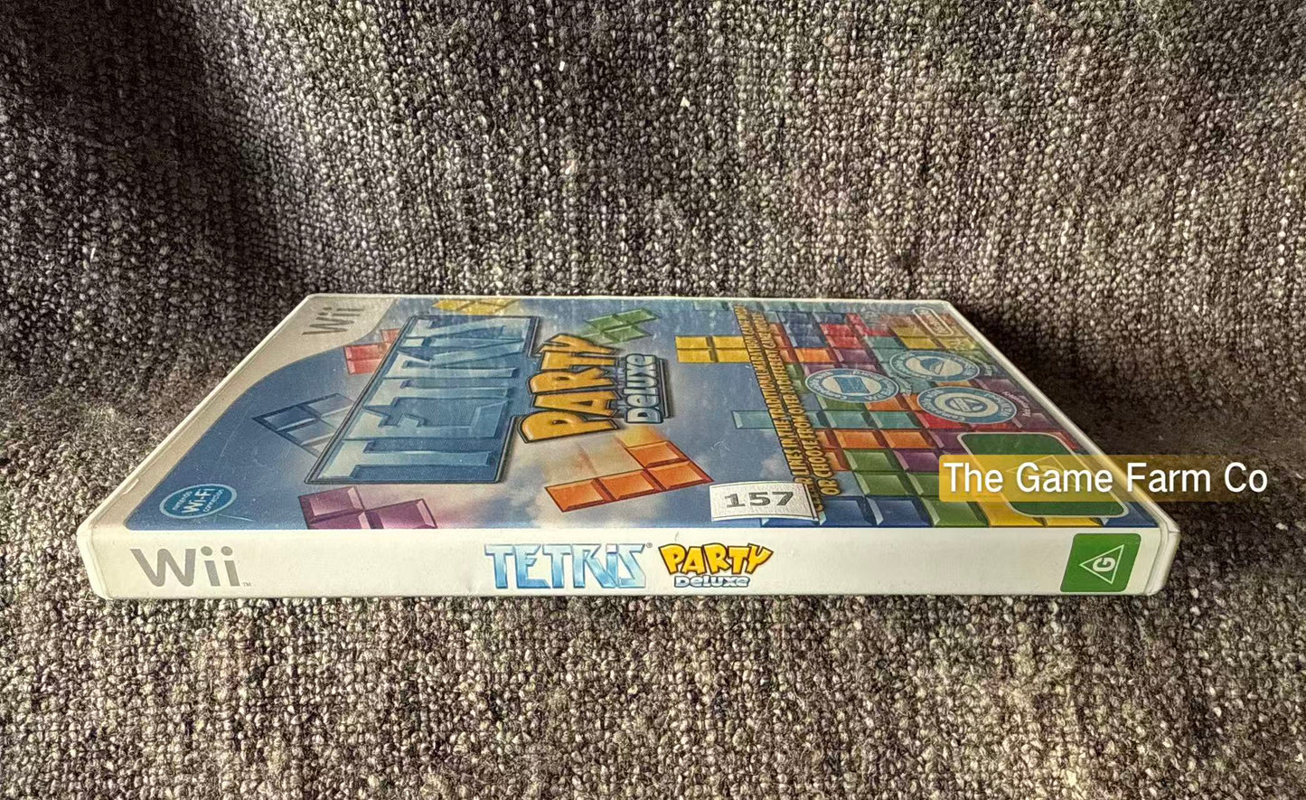 Tetris Party Deluxe (Nintendo Wii) CIB Complete with Manual PAL