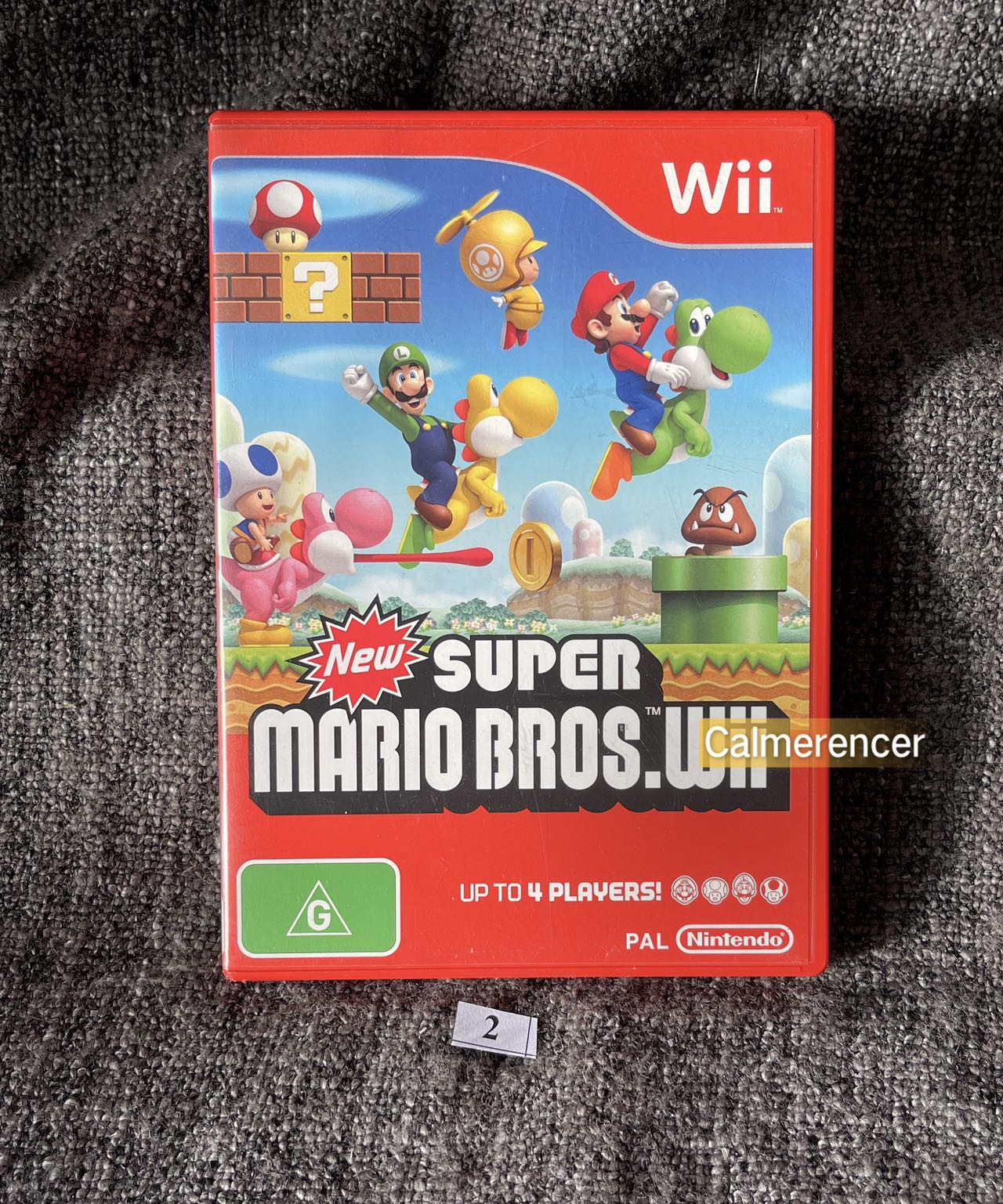New Super Mario Bros- Nintendo Wii game