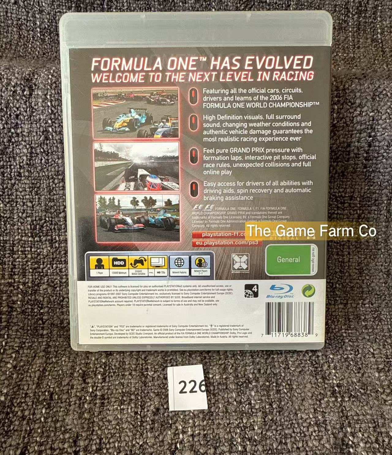 Formula 1 Championship Edition Game - PS3 - Sony Playstation 3