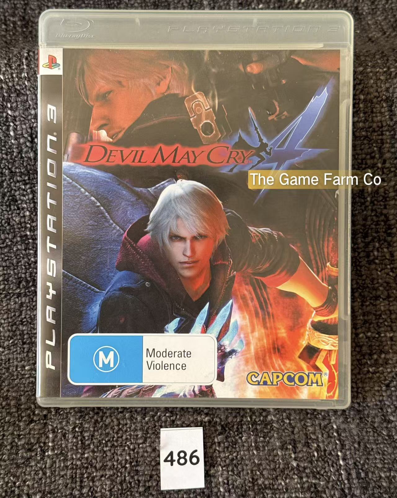 Devil May Cry 4 PS3 Physical Game PAL Tested Used No Manual