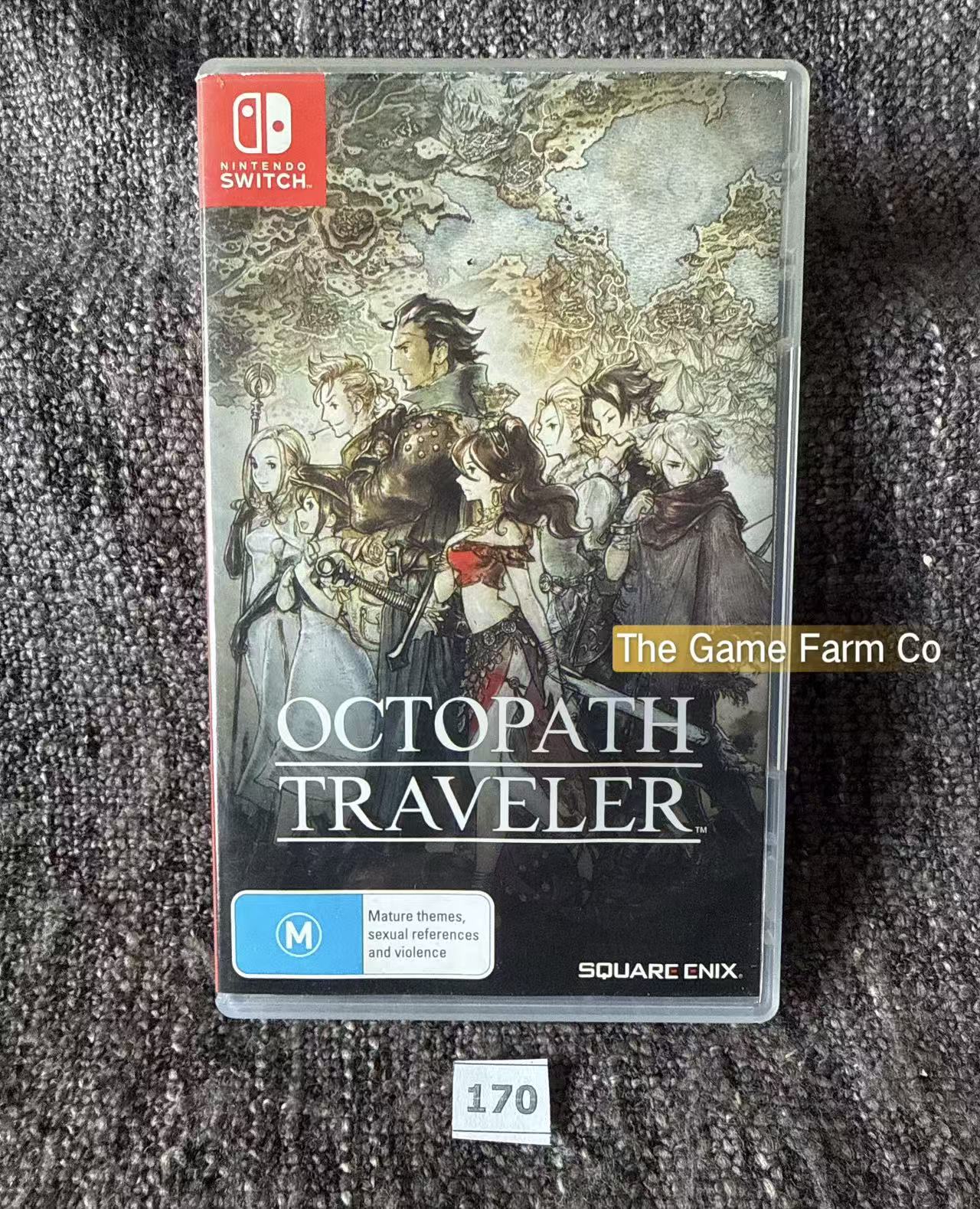Octopath Traveler (Nintendo Switch) Complete CIB Physical Cartridge PAL