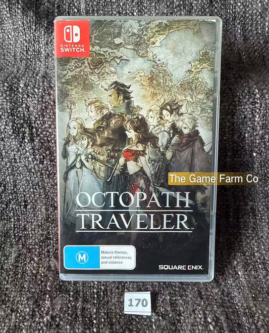 Octopath Traveler (Nintendo Switch) Complete CIB Physical Cartridge PAL