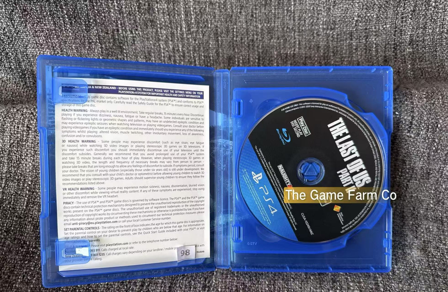 The Last Of Us Part ll 2 Sony Playstation 4 (PS4) Game
