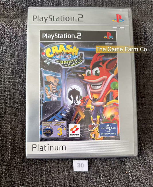 Crash Bandicoot Wrath of Cortex Game- Sony PlayStation 2 (PS2)
