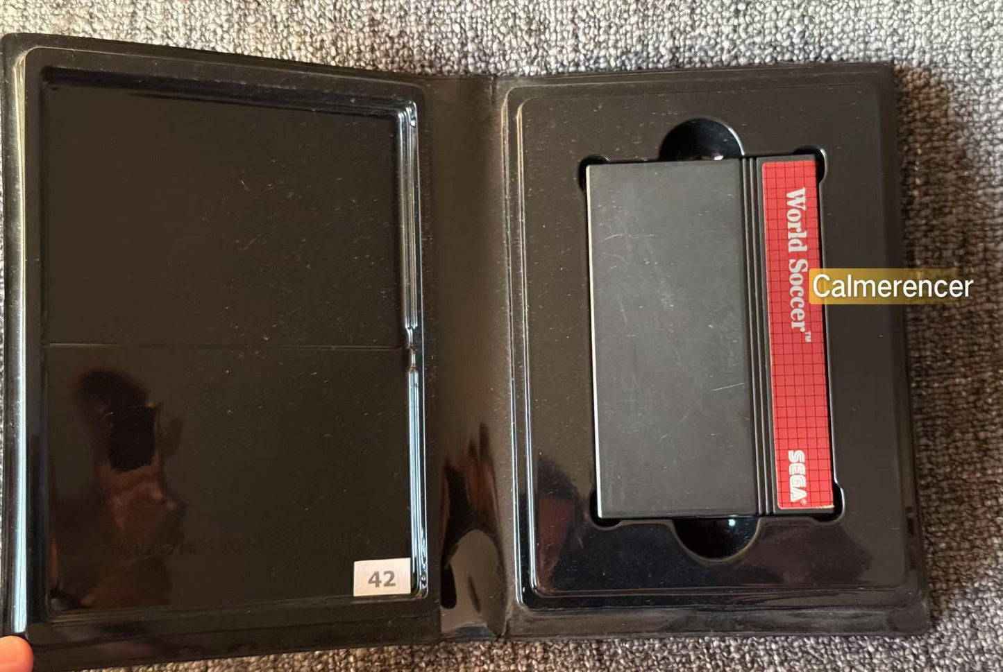 World Soccer - No manual -  Game - Sega Master System