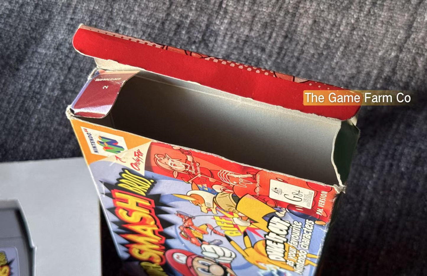 Super Smash Bros. Game Boxed - Nintendo 64 / N64 - Pal Version